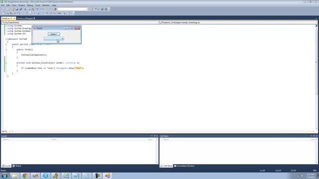 C# Beginners Tutorial - 89 - ComboBox Control смотреть онлайн