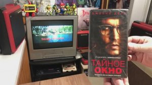 Видеокассета VHS "Тайное окно" 2004г. Джонни Депп