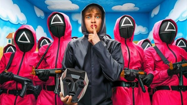 Я научился экстремальному камуфляжу, чтобы выжить в Игре в кальмара! [Topper Guild]