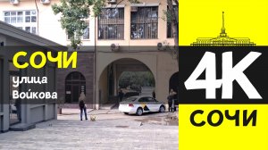 СОЧИ 4К / СОЧИ - улица Войкова / 7 февраля 2026 / #путешествие #отдых #море