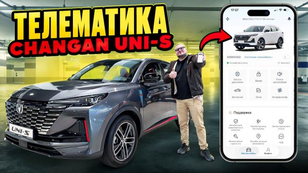 Телематика В Changan UNI-S