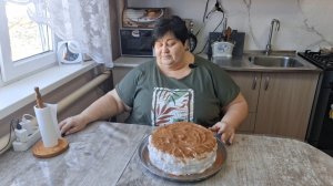 БИСКВИТНЫЙ ТОРТ С БЕЛКОВЫМ КРЕМОМ. БЮДЖЕТНО И ВКУСНО 😋