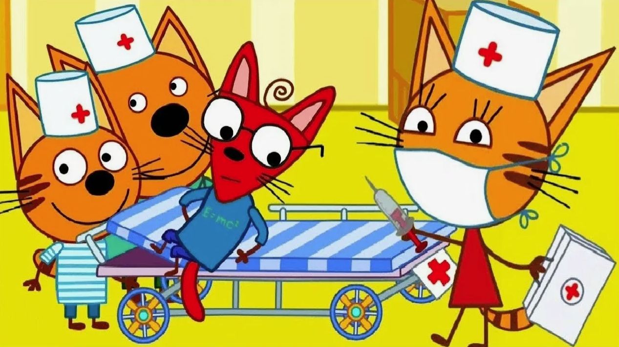 Мультики Три кота | Три кота Мультфильм смотреть | Три кота видеоигры для детей смотреть онлайн