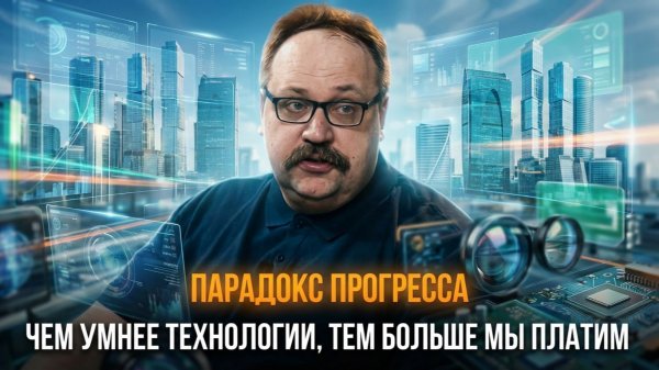 ПАРАДОКС ПРОГРЕССА: Чем умнее технологии, тем больше мы платим | Фёдор Лисицын