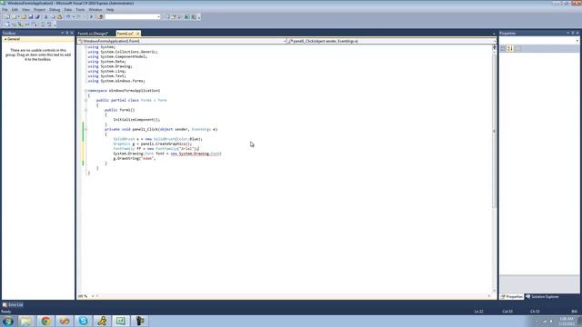 C# Beginners Tutorial - 123 - Drawing Strings Text смотреть онлайн