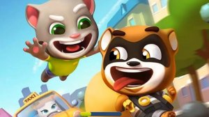 Говорящий Том бег за золотом.Бегите, прыгайте и мчитесь с Говорящим Томом в увлекательной погоне за