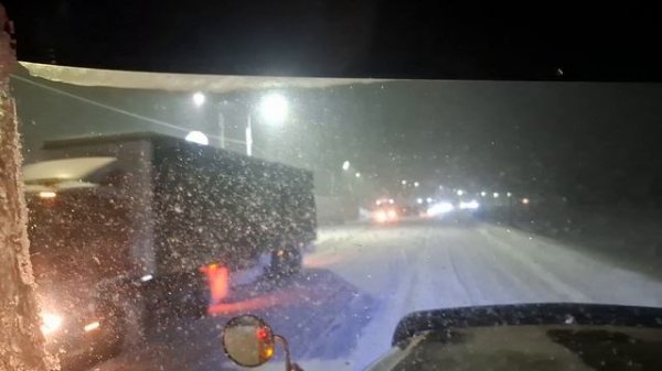 Рейс в бурю метели, идём на Симбирск по кучерям ))