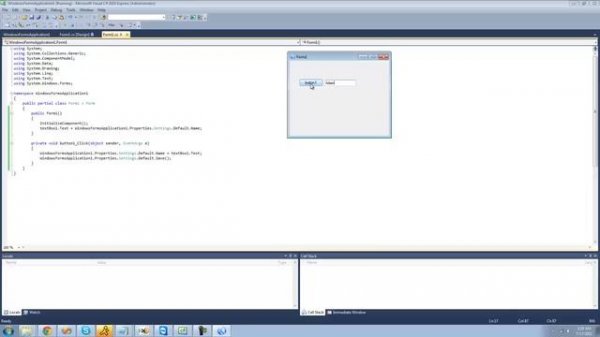 C# Beginners Tutorial - 98 - Settings