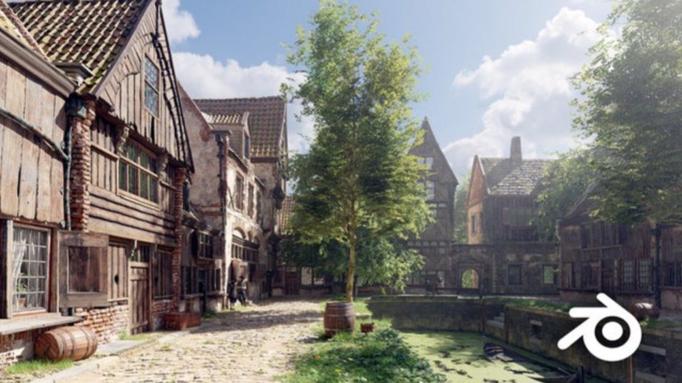 Udemy - Creating 3D Environments in Blender 3.2 by Rob Tuytel (2022)_part 6 смотреть онлайн