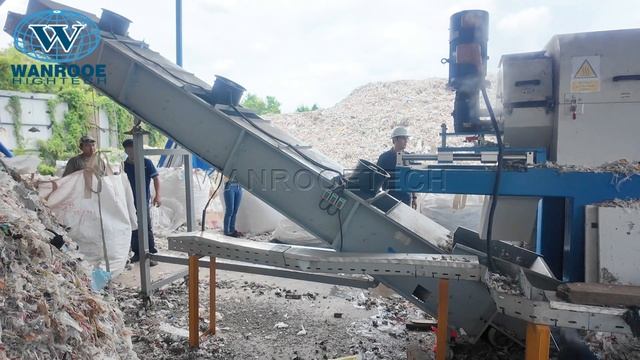 Линия для производство RDF (топливо, полученное из отходов) смотреть онлайн