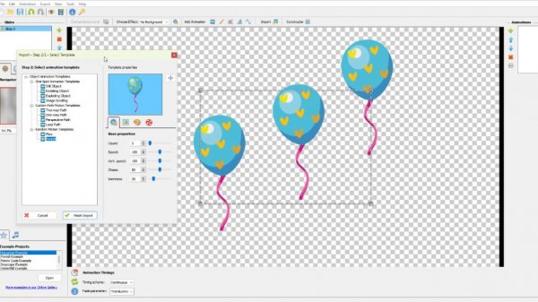 DP Animation Maker 3.5.46 Новые шаблоны для анимации изображений Обзор эффектов