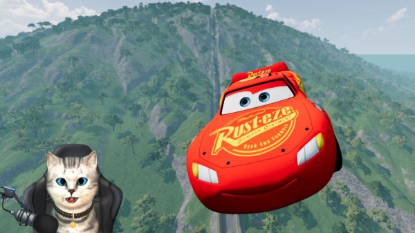 МОЛНИЯ МАКВИН НЕВЕРОЯТНЫЕ ПРЫЖКИ МУЛЬТИКИ ПРО МАШИНКИ