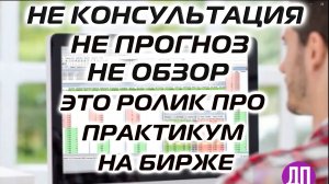 ИНДИВИДУАЛЬНЫЙ ПРАКТИКУМ НА БИРЖЕ