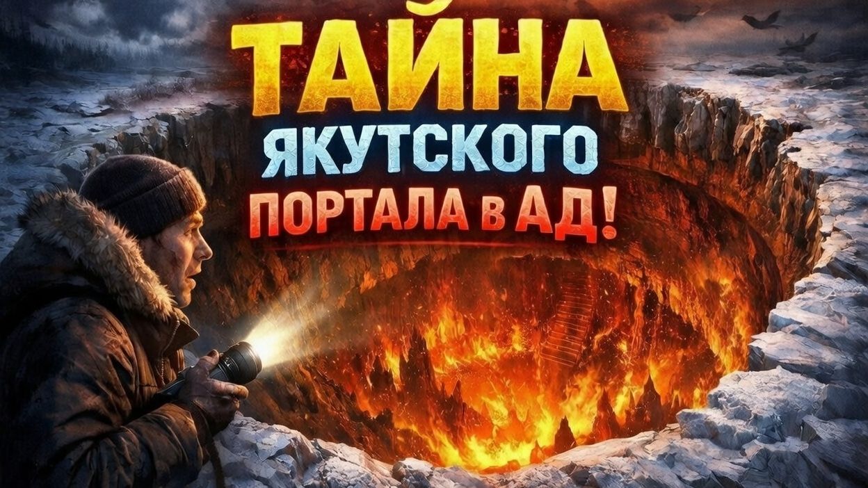 Тайна якутского портала в ад: куда ведёт гигантская дыра в земле!? Страшные Истории. Мистика. смотреть онлайн