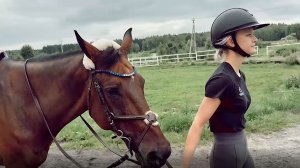 Конный спорт и жонглирование  /  Слава Киселева