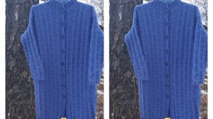 Архив. Экспресс мастер класс. Кардиган 64-66 размера