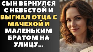 Сын вернулся с невестой и выгнал отца с мачехой и маленьким братом на улицу…