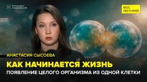 Зарождение жизни | Анастасия Сысоева Лекция 2026 | Мослекторий