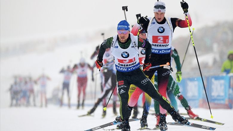 БИАТЛОН ОЛИМПИАДА МУЖЧИНЫ. ГОНКА ПРЕСЛЕДОВАНИЯ 15 КМ. смотреть онлайн