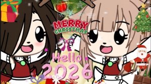 как мы проводим новый год с лисой гача алйф