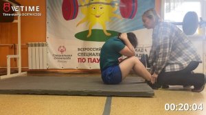 Иванова Дарья, Саянск, Народные игры ГТО, Иду на рекорд/Специальная Олимпиада, пресс