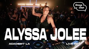 Alyssa Jolee LIVE @ Group Chat LA [HARD TECHNO]
