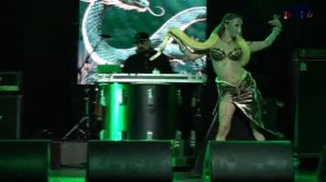 Красивый танец живота со змеёй - Дарья Мельникова