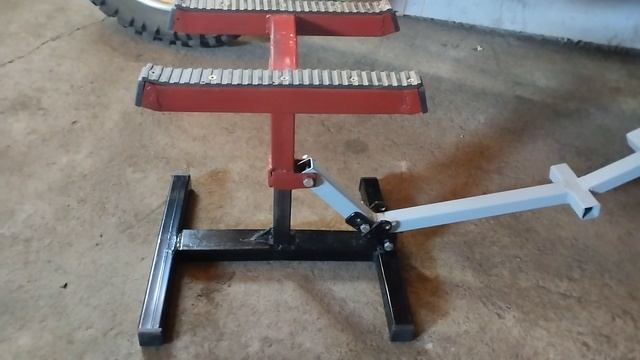 Подъёмник для мотоцикла своими руками