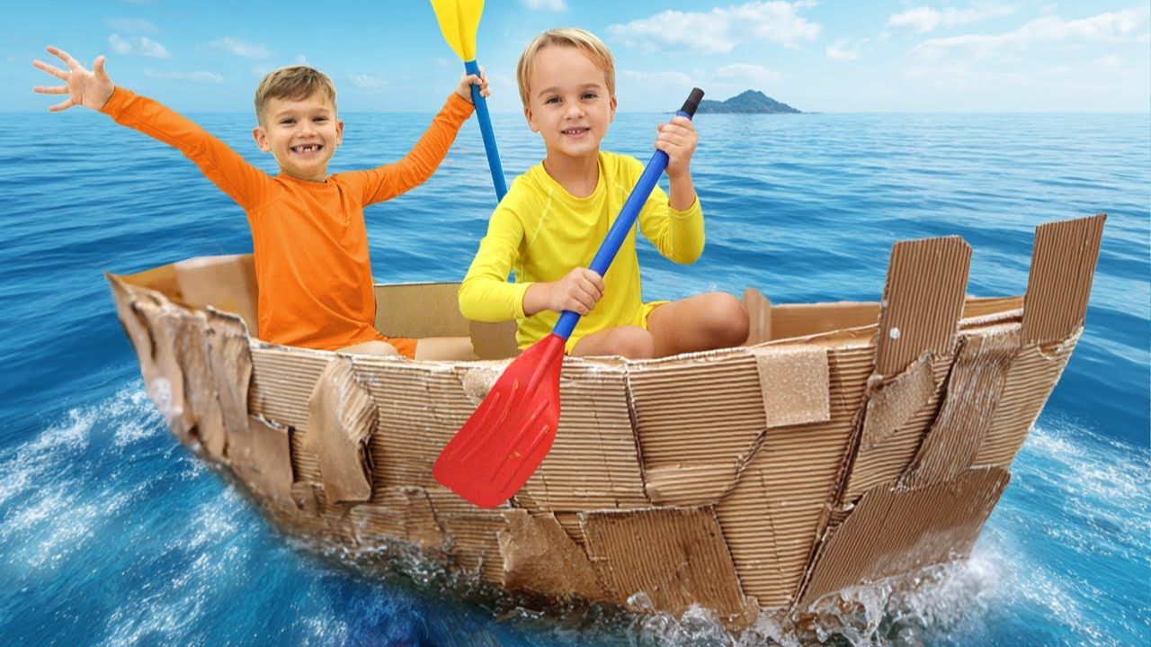 Рыболовный челлендж для детей! смотреть онлайн