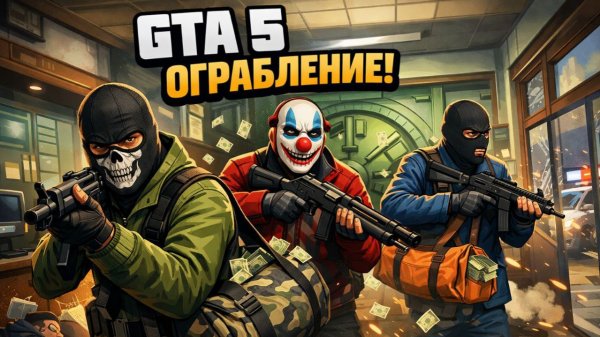 GTA 5 ONLINE: Грабим и выполняем миссии !