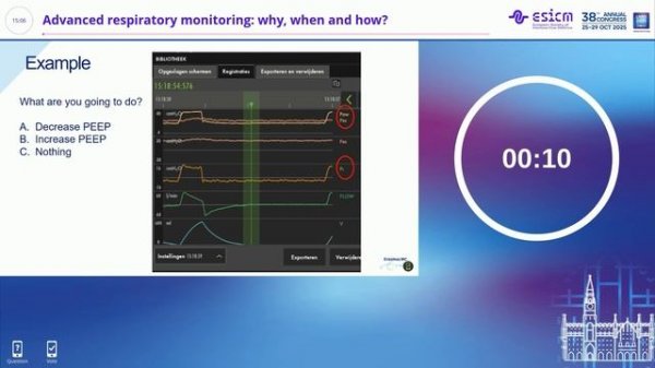 Interactive lecture - Advanced respiratory monitoring Why, when and how