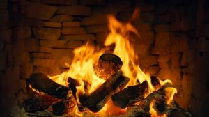 Горящий камин. Видео для расслабления в HD