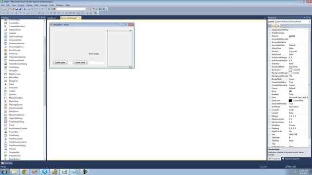 C# Beginners Tutorial - 155 - Project 3 Hangman, Drawing Hang Post смотреть онлайн