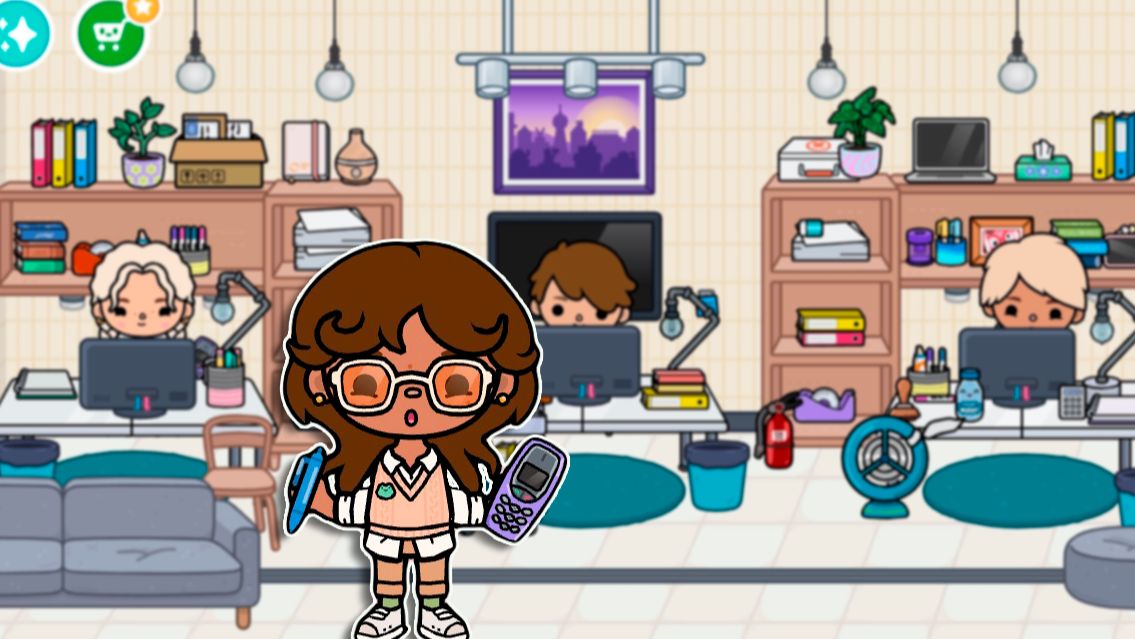 Идея для бесплатного офиса в Тока Бока 🏢 Игра Тока Бока смотреть онлайн