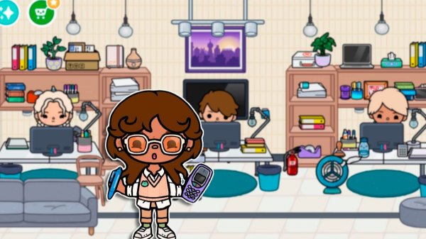 Идея для бесплатного офиса в Тока Бока 🏢 Игра Тока Бока