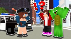 Тюремная история Джей Джей и Майки ?! Майнкрафт Мультик