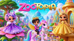 Зверополис 2: Пушистые и Серебряные Образы для Принцесс! Поделки для кукол ЛОЛ ОМГ!