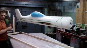 №164- Разметка границ цветов на фюзеляже.