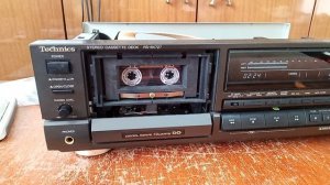 TECHNICS RS-BX727 ремонт, профилактика, настройка, проверка.