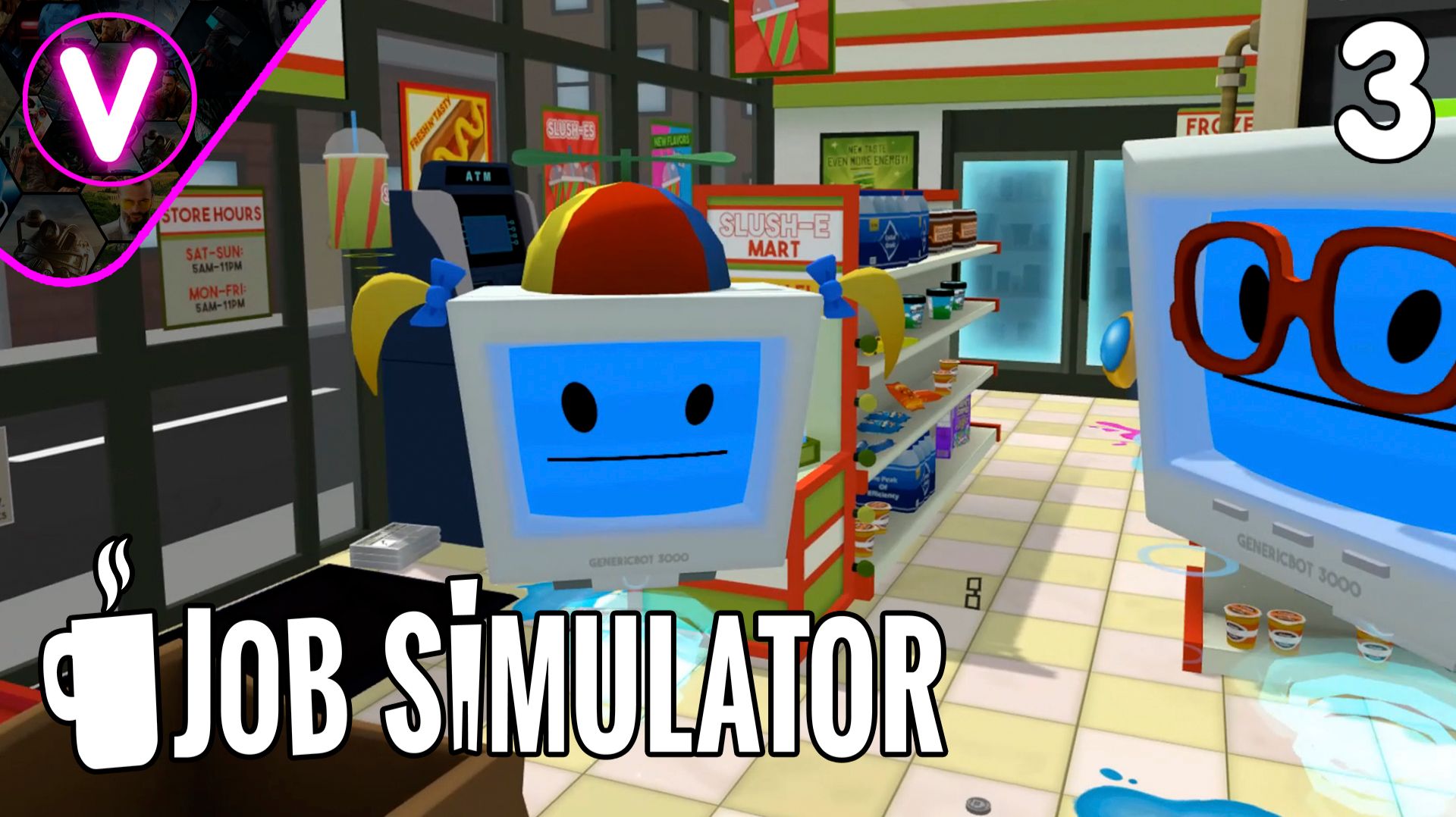 ПОШЕЛ РАБОТАТЬ В VR МАГАЗИН ПРОДАВЦОМ ➤ Job Simulator ➤ Часть: 3