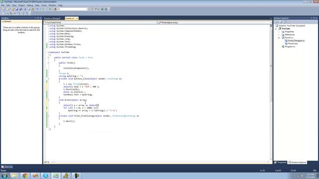 C# Beginners Tutorial - 71 - Threading pt 3 смотреть онлайн