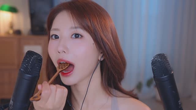 ASMR 최강팅글! 허니스푼 asmr  Honey spoon sounds