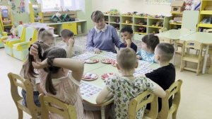 Людмила Николаевна Перепелятник, фрагмент занятия