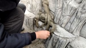 МАСТЕР-КЛАСС по природному искусству из арт-бетона на фундаменте дома