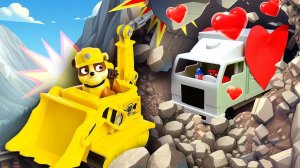 Грузовик с валентинками застрял в тоннеле — Щенячий патруль спешит на помощь