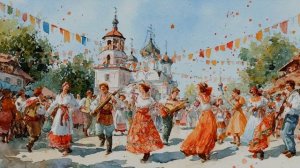 У околицы тьма особая...