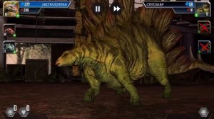 Играем в игру Jurassic World:The Game. “ХВОСТ-БУЛАВА”