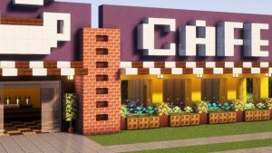 Построил УЮТНОЕ КАФЕ в Minecraft ☕