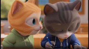 Котёнок по имени Туск: "Домашнее задание"