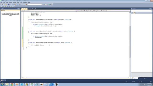 C# Beginners Tutorial - 94 - ListView Control pt 4 смотреть онлайн